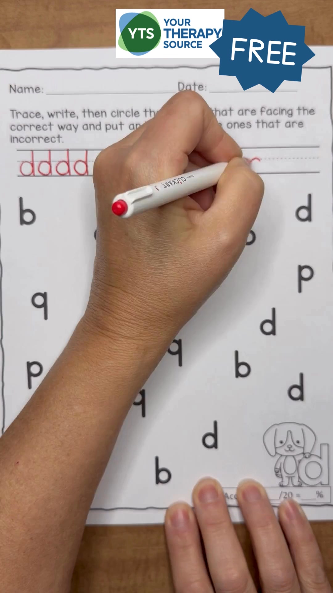 🔠 Do your students mix up letters or numbers? This FREE printable ...
