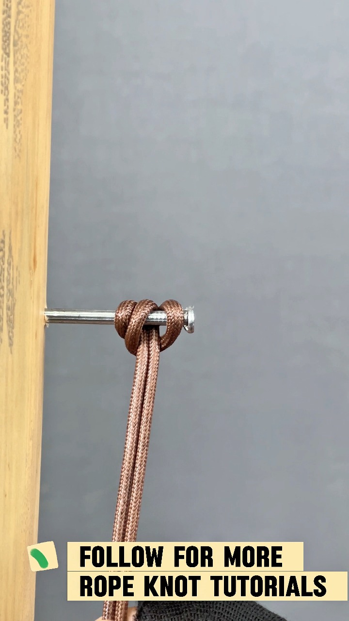Basic Knot Skill #basicknot #knotschool #learnrope #reelsvideo # ...