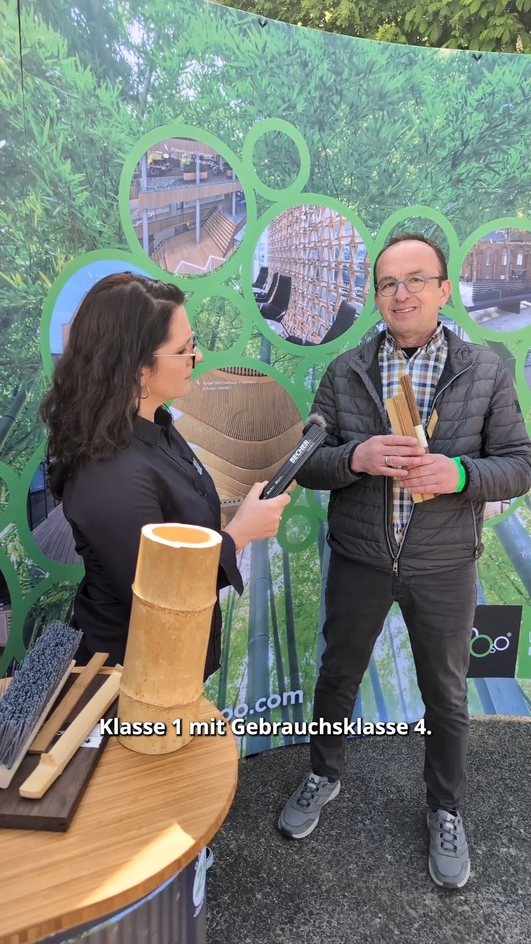 Was macht MOSO® Terrassendielen besonders? 🌿, Auf unserer Hausmesse der BECHER Gartenwelt in Köln haben wir auch am Stand von MOSO® vorbeigeschaut. Im Reel erfährst du kurz und kompakt, was MOSO® und