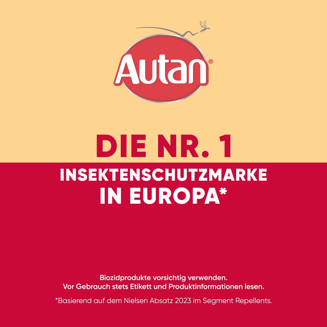 Wanderabenteuer ohne lästige Insekten? Mit dem Autan® Zeckenschutz Pumpspray ist nichts leichter als das. Mit dem richtigen Schutz von Autan® erlebst Du einen Sommer ohne nervige Zeckenbisse. Vorsorge