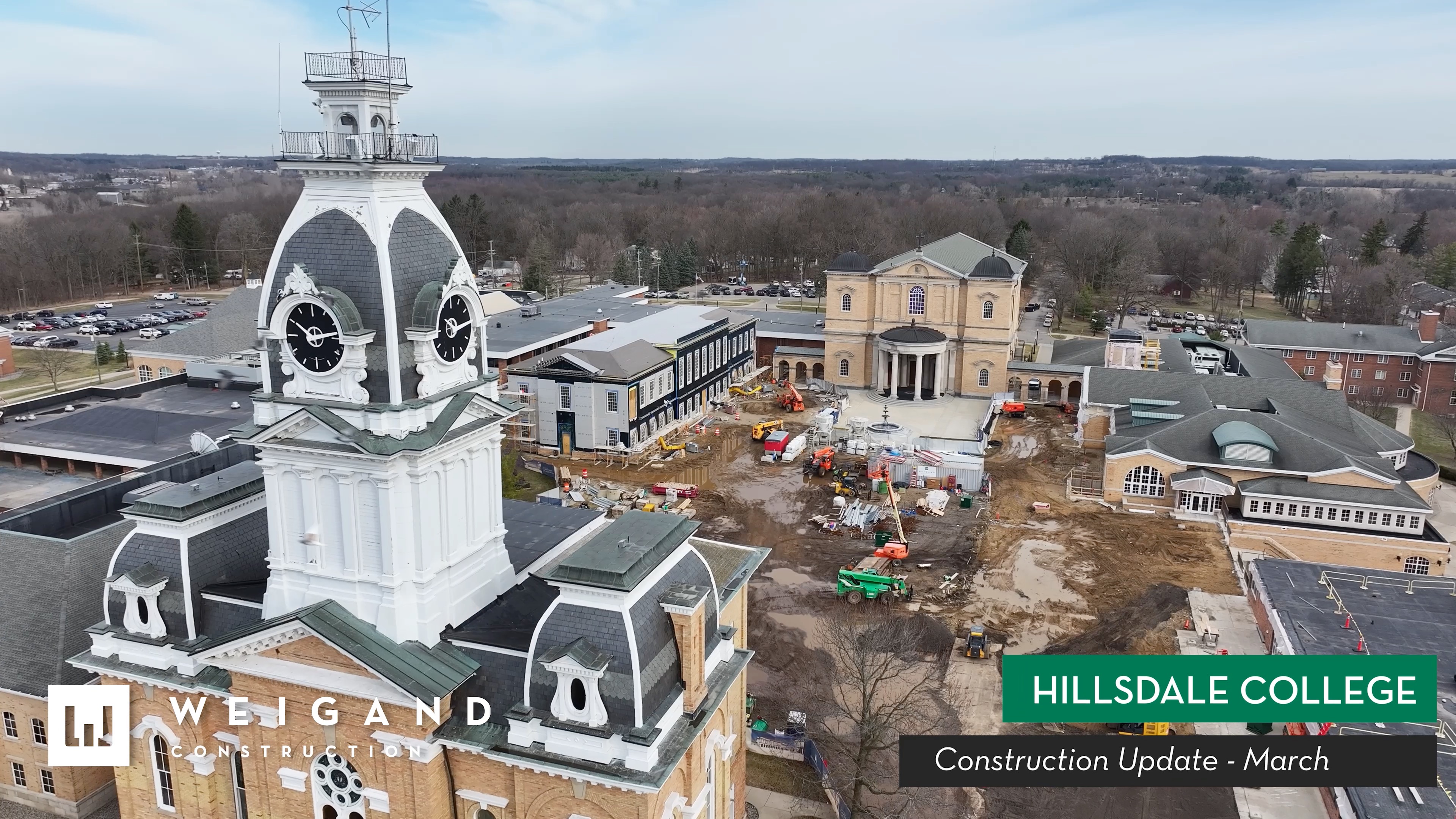 Our campus is positively buzzing with exciting growth and development ...