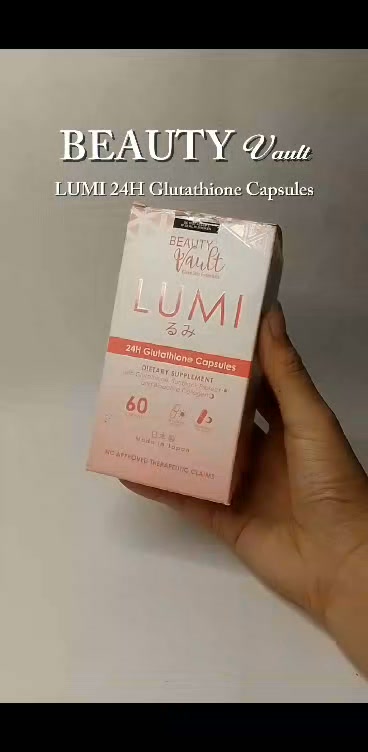 Beauty Vault Lumi 24H Glutathione Capsules #beautyvaultmaintenance #BeautyVaultLumi #lumi24hglutathionecapsules #highlightseveryonefollowers | Ms. Cha