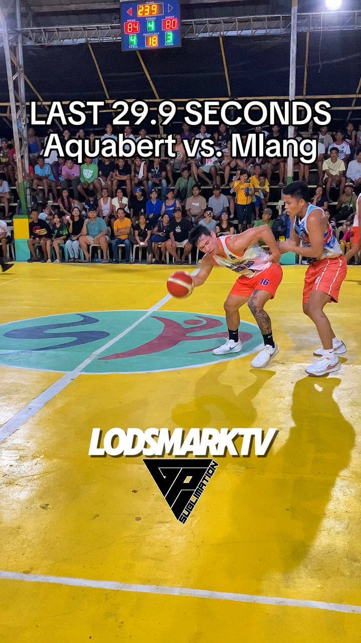 LAST 29.9 seconds 4th quarter Aquabert vs. Mlang #lodsmarktv | Lodsmark ...