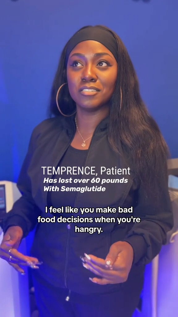 Carrying extra weight is complex, frustrating and, at the core, a disease process., Semaglutide is a medication that aids in weight loss by targeting an area in the brain (called GLP-1 receptors) that 