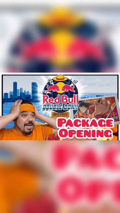 Red Bull Double Don!! Package Opening - One Piece Card Game