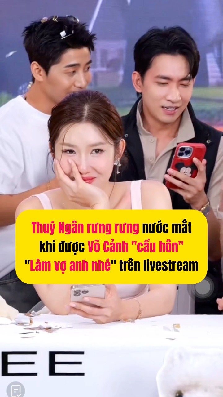 🔥‼️Thuý Ngân rưng rưng khi nghe Võ Cảnh 