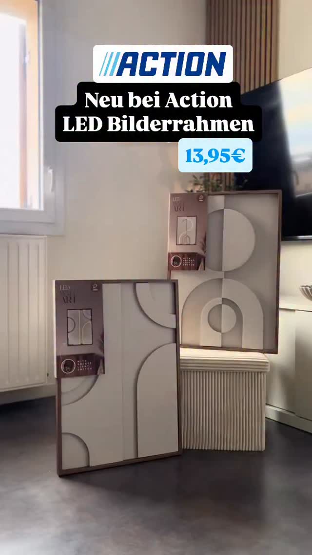 Neue LED Bilderrahmen für 13,95€ 😍😍, @by.irnshop | Action_Deals