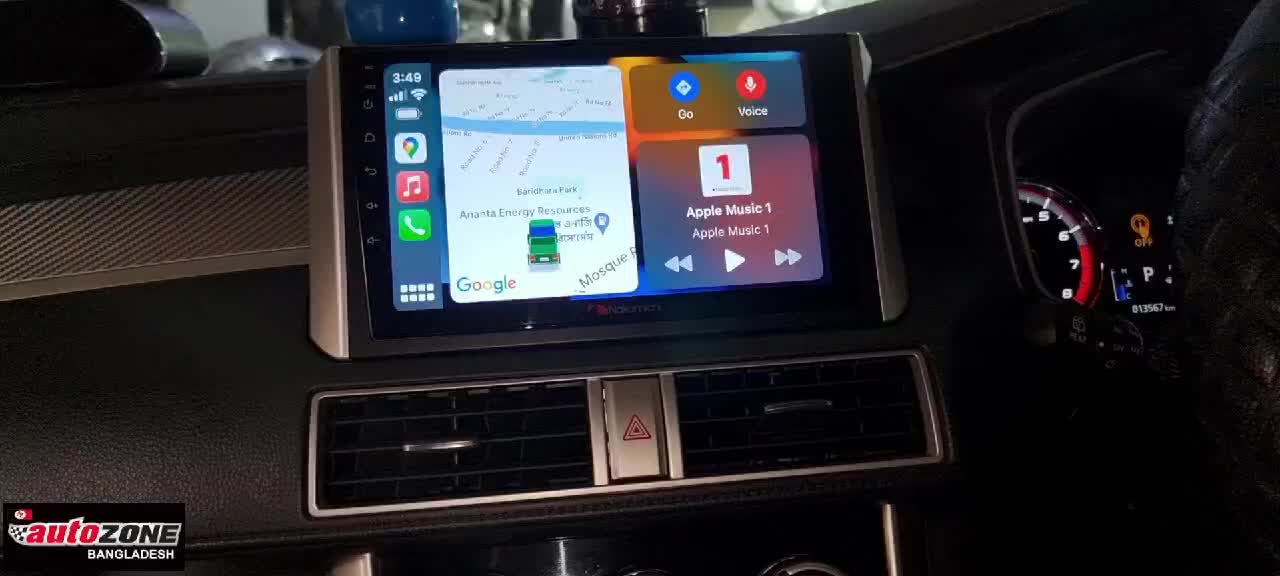 Nakamichi Android + Carplay Android Player Installed in MITSUBISHI X ...