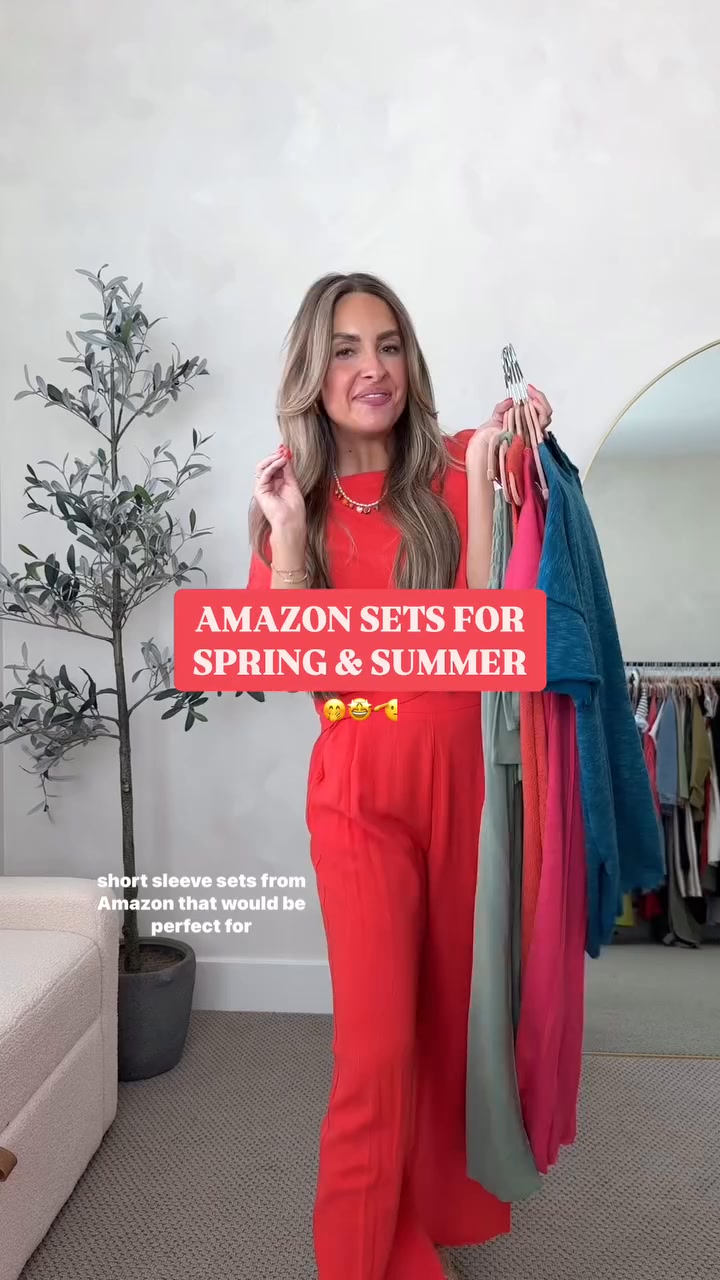 Spring & summer sets from Amazon 🤭🫡 COMMENT “LINK” TO GET LINKS ...