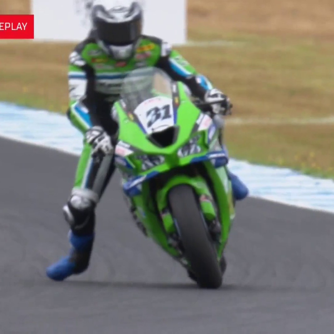 What a save Garrett 👏😮‍💨 #WorldSBK | #AustralianWorldSBK | Live on TNT ...
