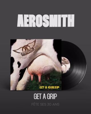 貴重☆AEROSMITH☆GET A GRIP☆☆プロモーション大型ポスター☆ ⋅ AEROSMITH ⋅ Il y a 30 ans, sortait le plus gros succès