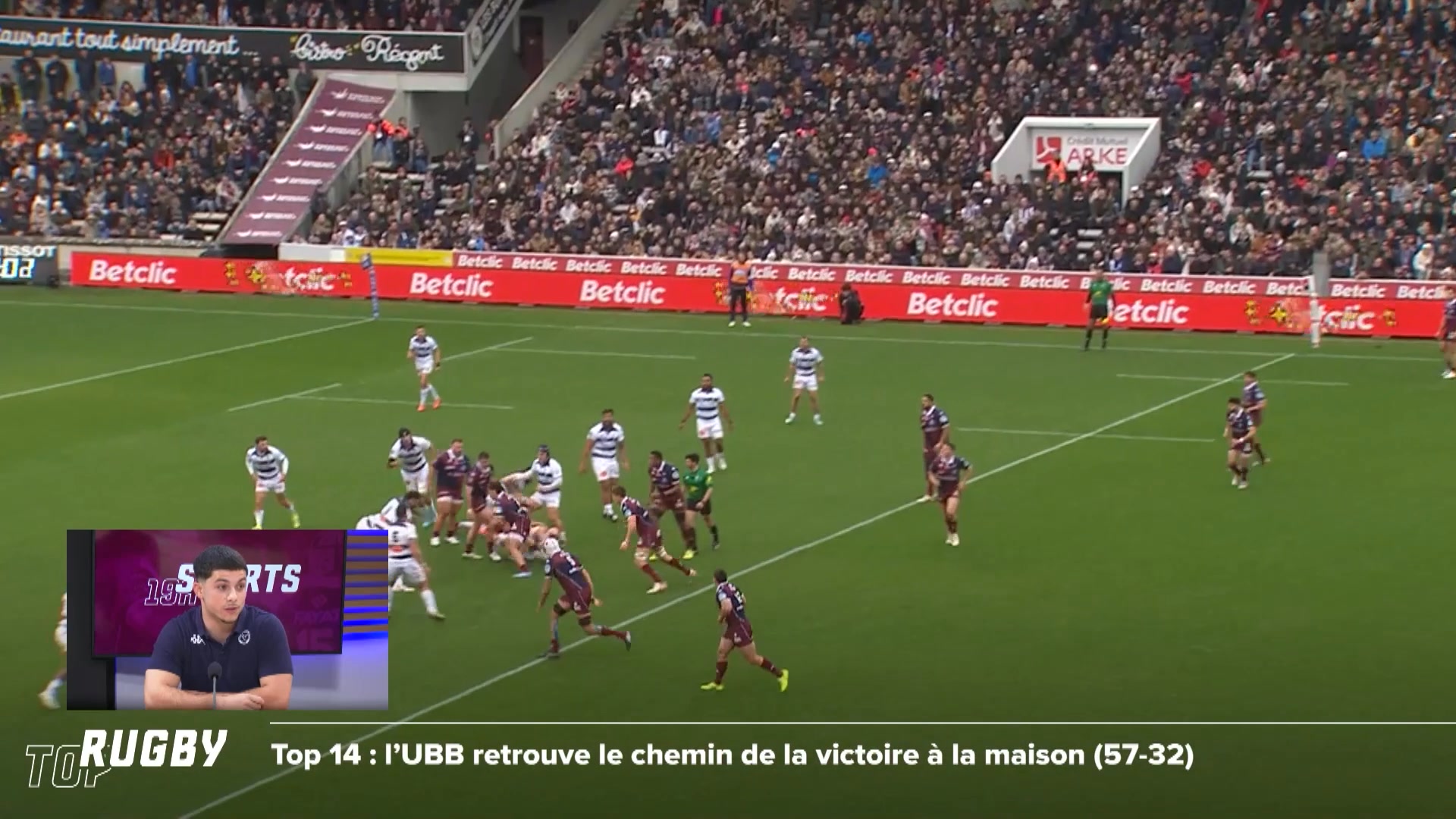 𝖳𝖮𝖯 𝖱𝖴𝖦𝖡𝖸 📺 Cette semaine sur TV7, Valentin Hutteau était l’invité de ...