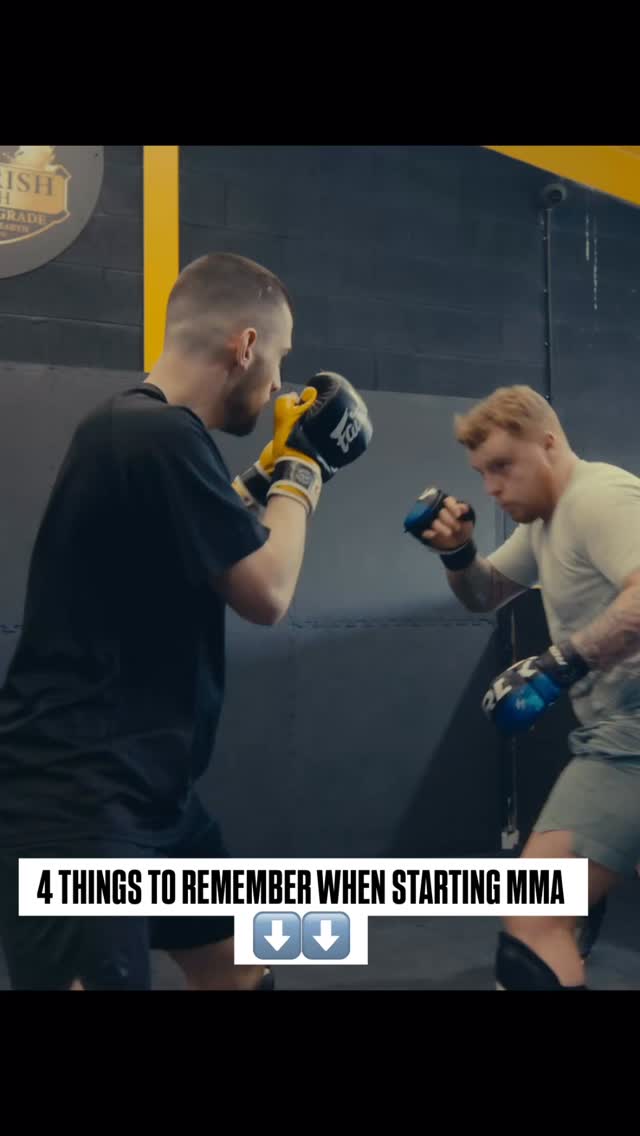 Here’s 4 things you’d should take note of when starting MMA⚡️ 1 ...
