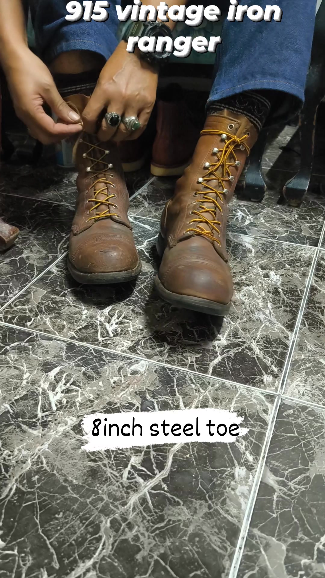 Designed as a farm boot in 1954, the Red Wing #708 featured a