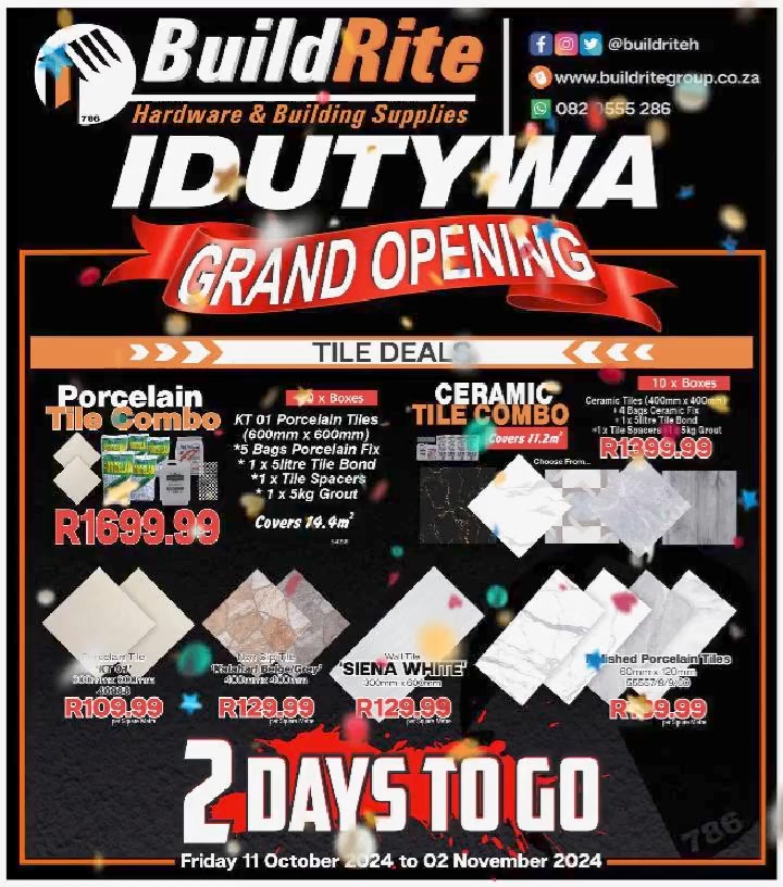 BuildRite Soweto Grand Opening Special!!! We invited the people of ...