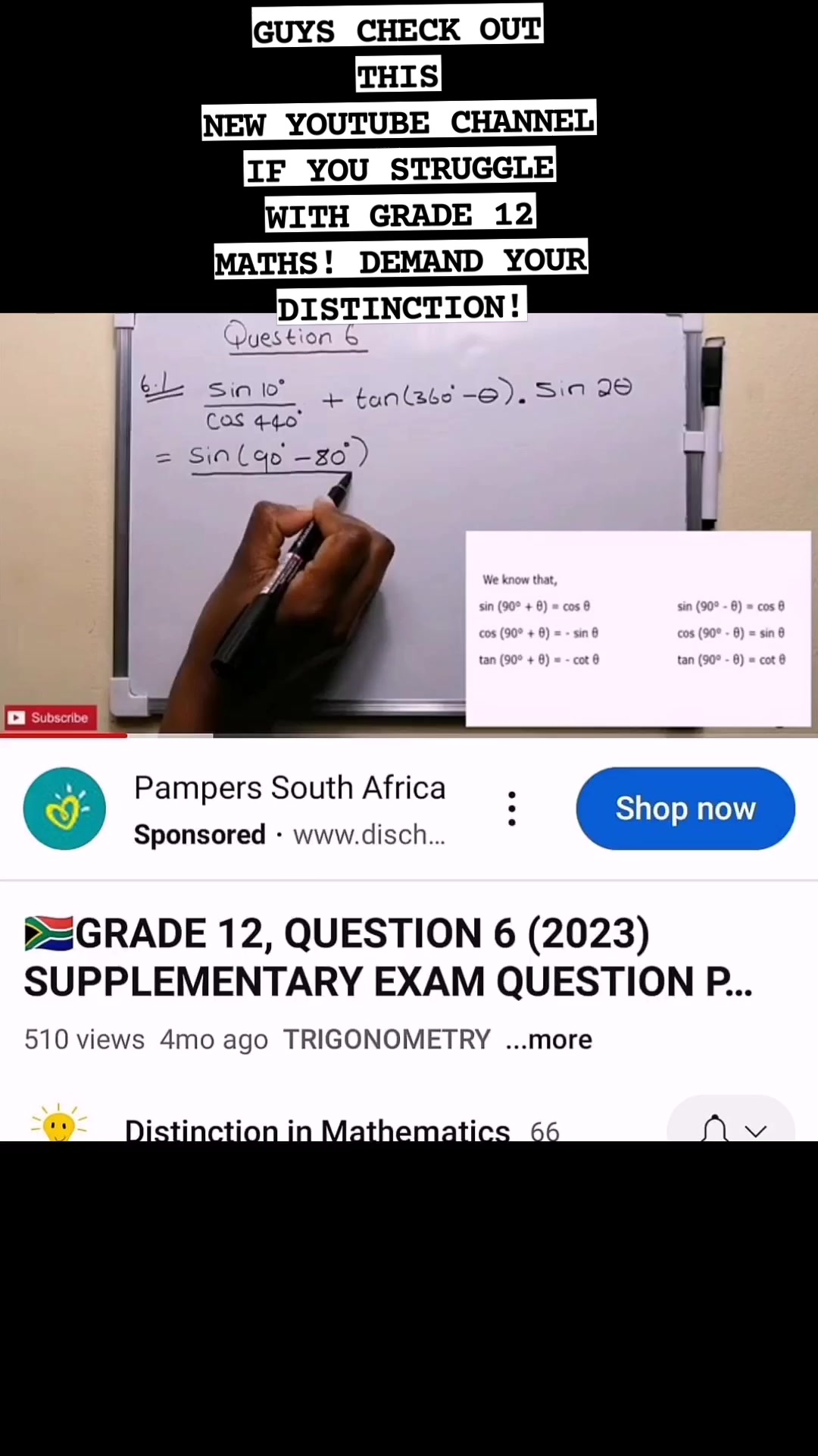 👉👉👉https://youtu.be/SnIGQphKx04👈👈👈 | Mathametics Distinction | Facebook