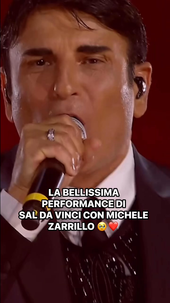 LA BELLISSIMA PERFORMANCE DI SAL DA VINCI CON MICHELE ZARRILLO 🥹 ️ # ...