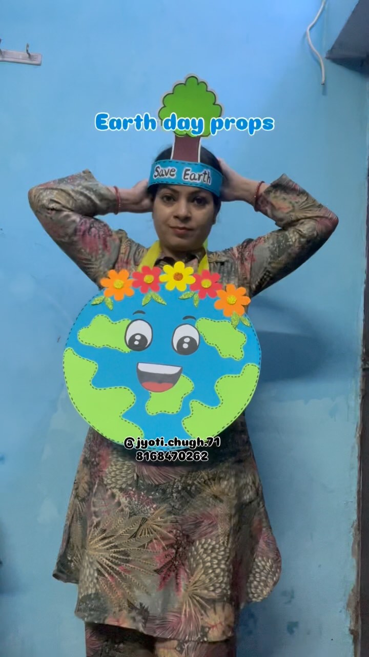 Earth day props #school #preschool #playschool #kindergarten # ...