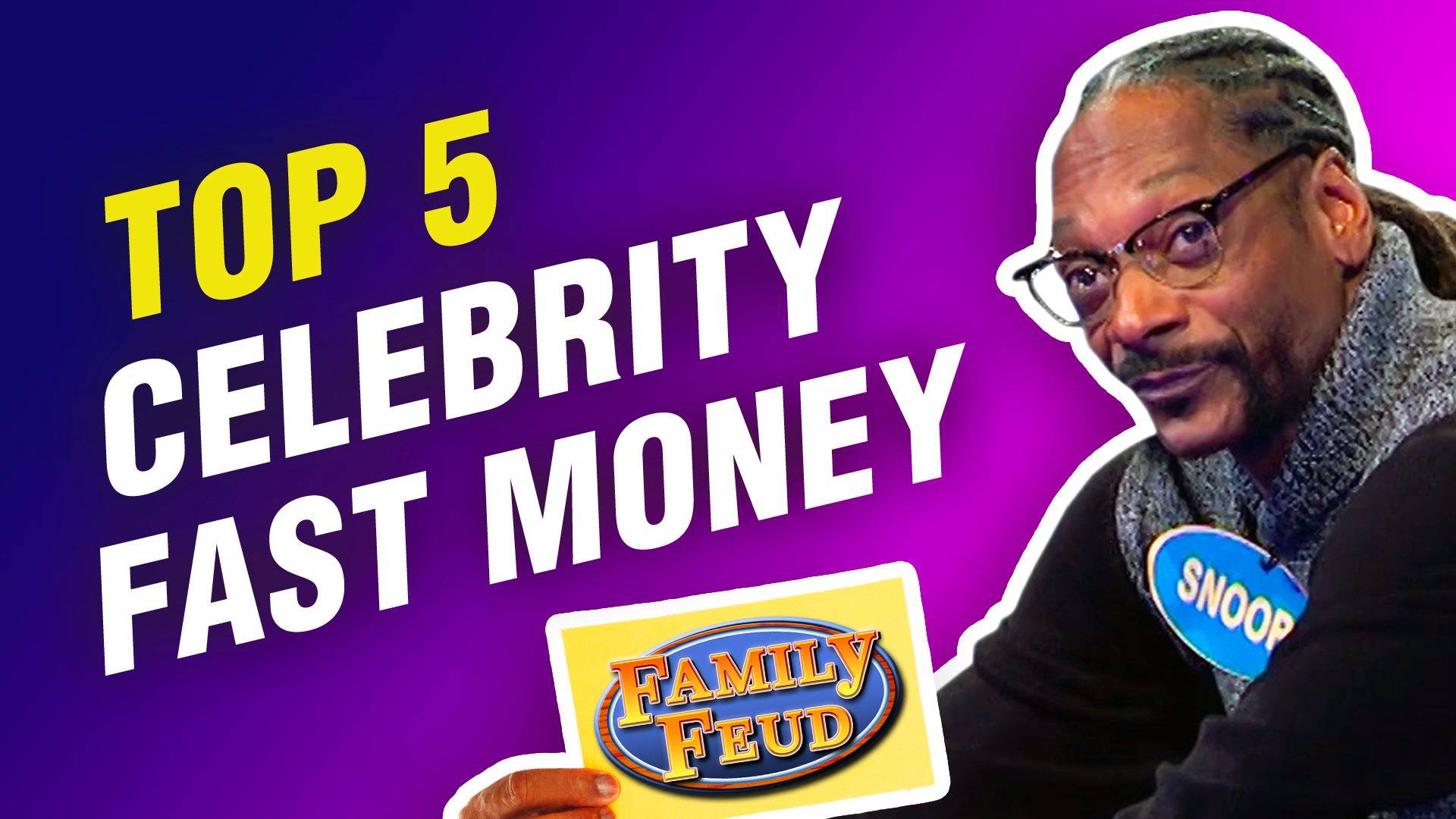 Top 5 most-viewed Celebrity Family Feud Fast Money rounds with Steve ...