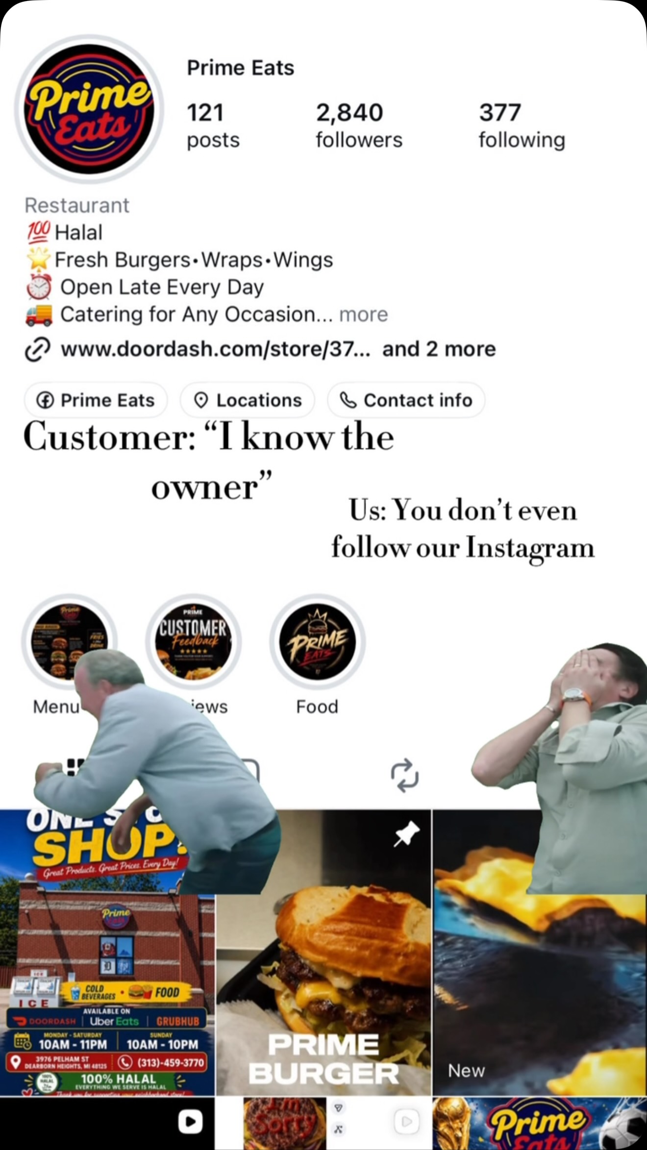 😂😂😂….. #michigan #food #dearbornheights | Prime Eats | Facebook
