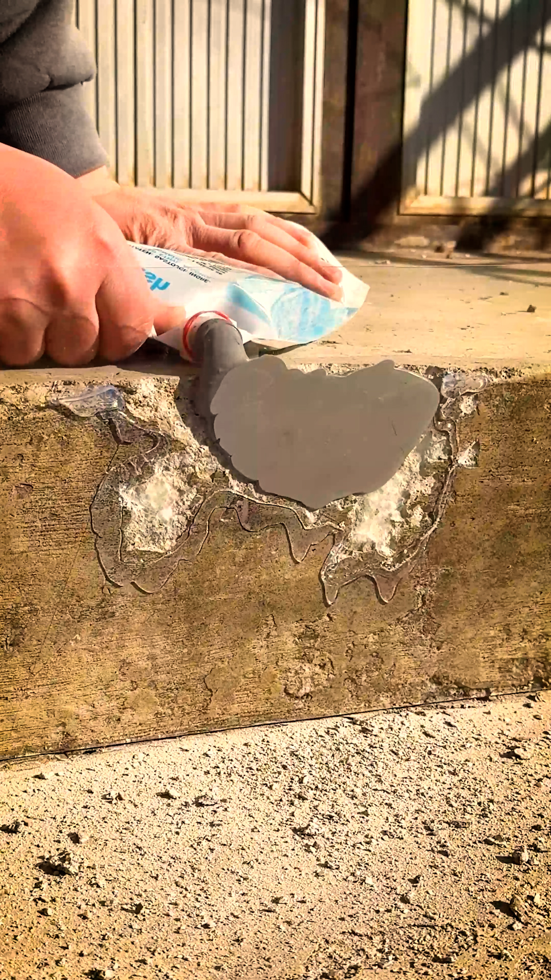 How to fix damaged concrete | Craft Pop Max | Facebook