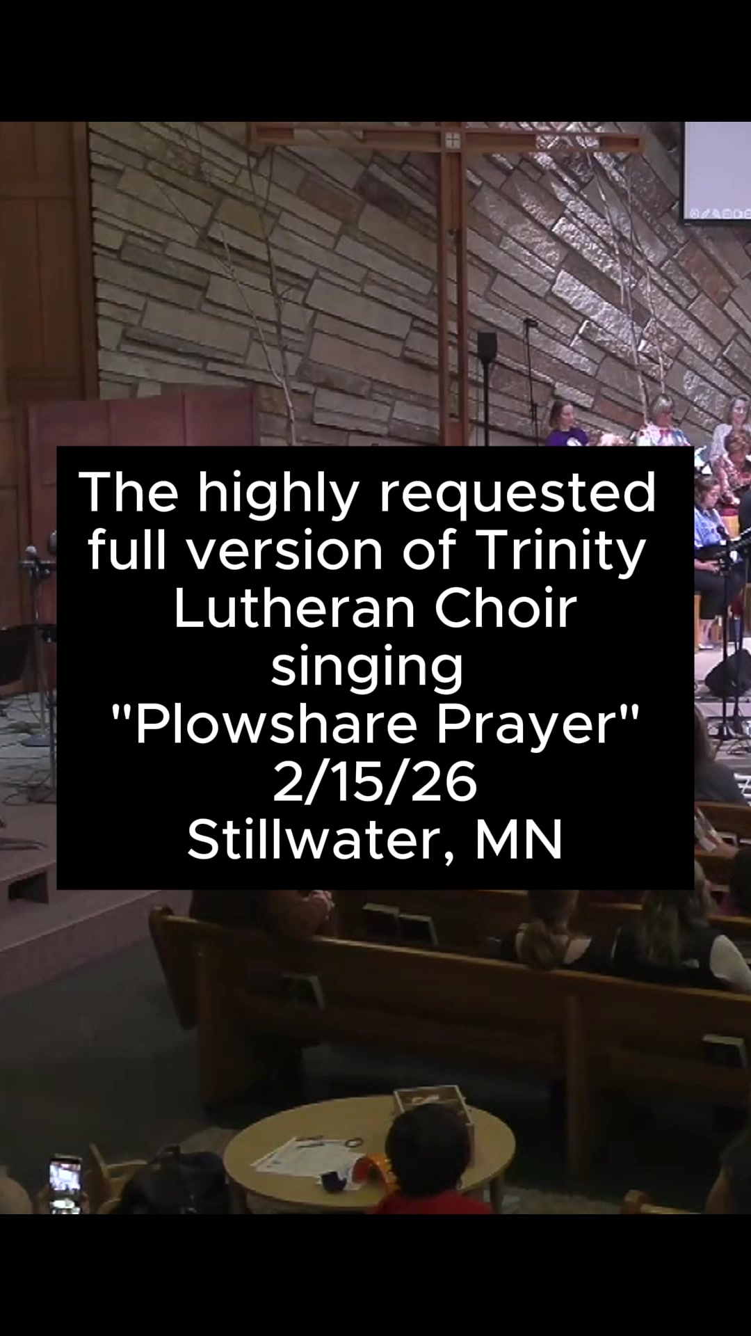You asked for it! Here is the full version of Trinity Choirs viral song ...