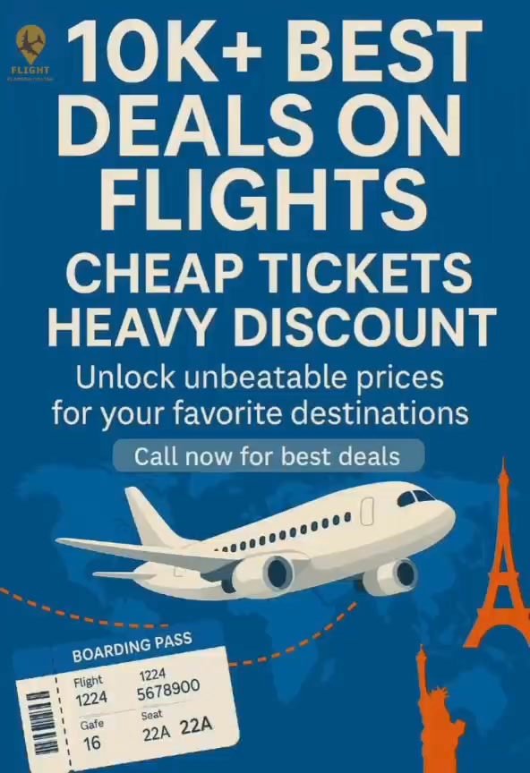 🎉 Over 10,000+ Flight Deals JUST for You, USA! UP-TO 60% OFF on Flight ...