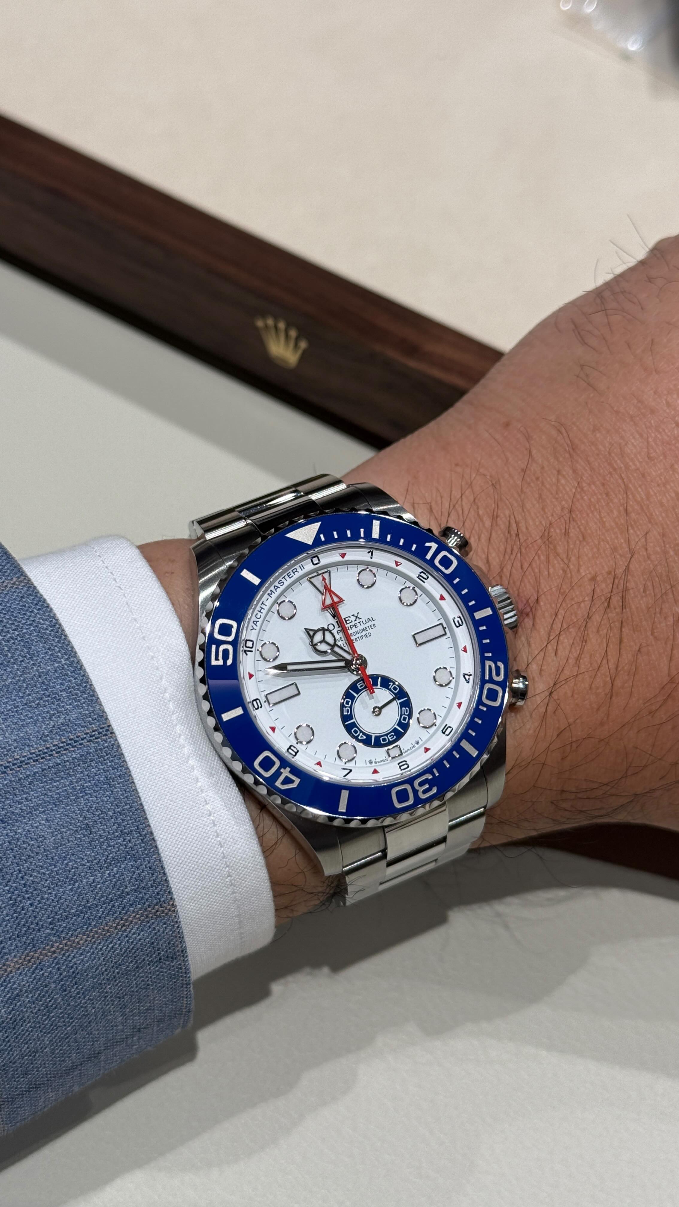 kingjames wears a new out-of-catalogue @rolex Day-Date 36 'Puzzle