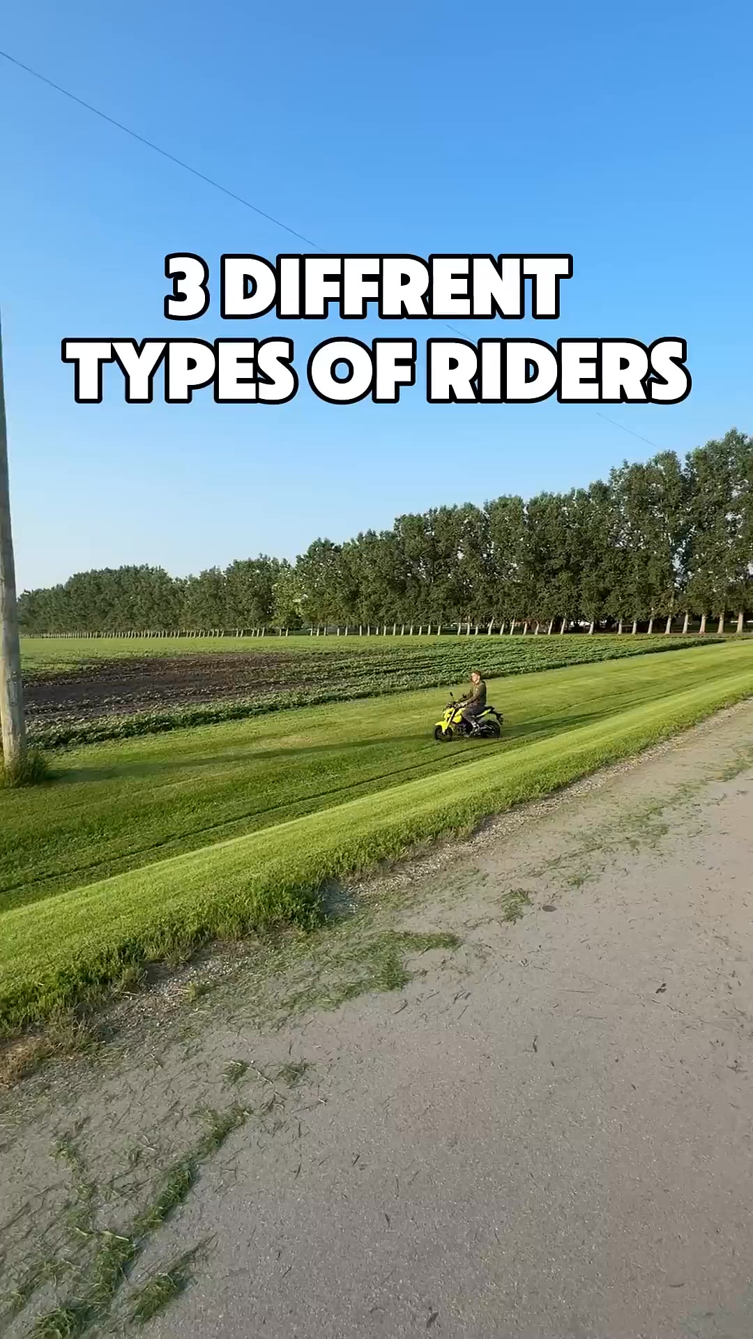 968.3 Types of Riders #reels #viral | Alfred Miller | Facebook