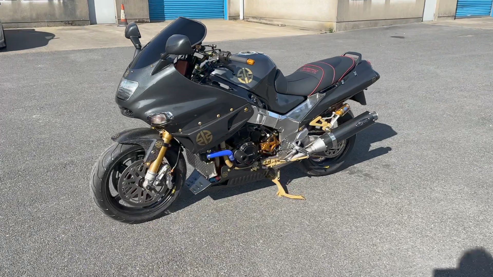 Restored ZZ-R1100D first ride success