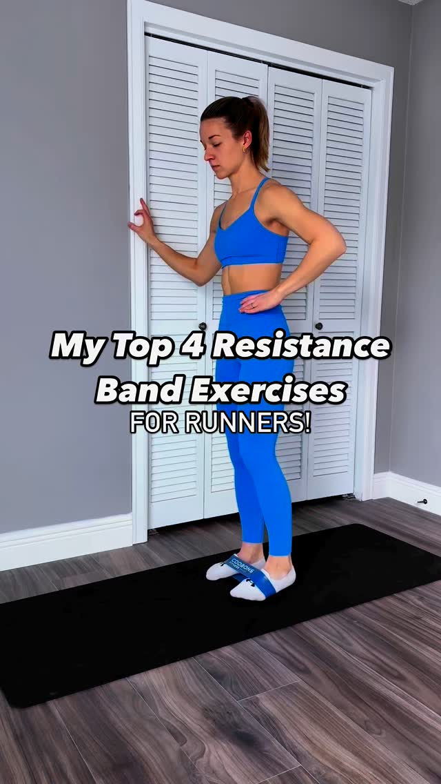 My top 4 banded only exercises for runners Resistance band exercises ...