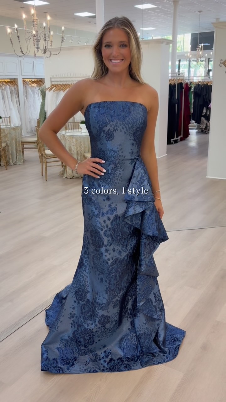 formal dresses columbus ms These are a fan favorite at The Bride & Groom with the most beautiful colors and style. Which color are you choosing?? 💟💙✨, Come shop with us and take your pick!🫶 , #bridal #motherofthebride prom dress stores near me