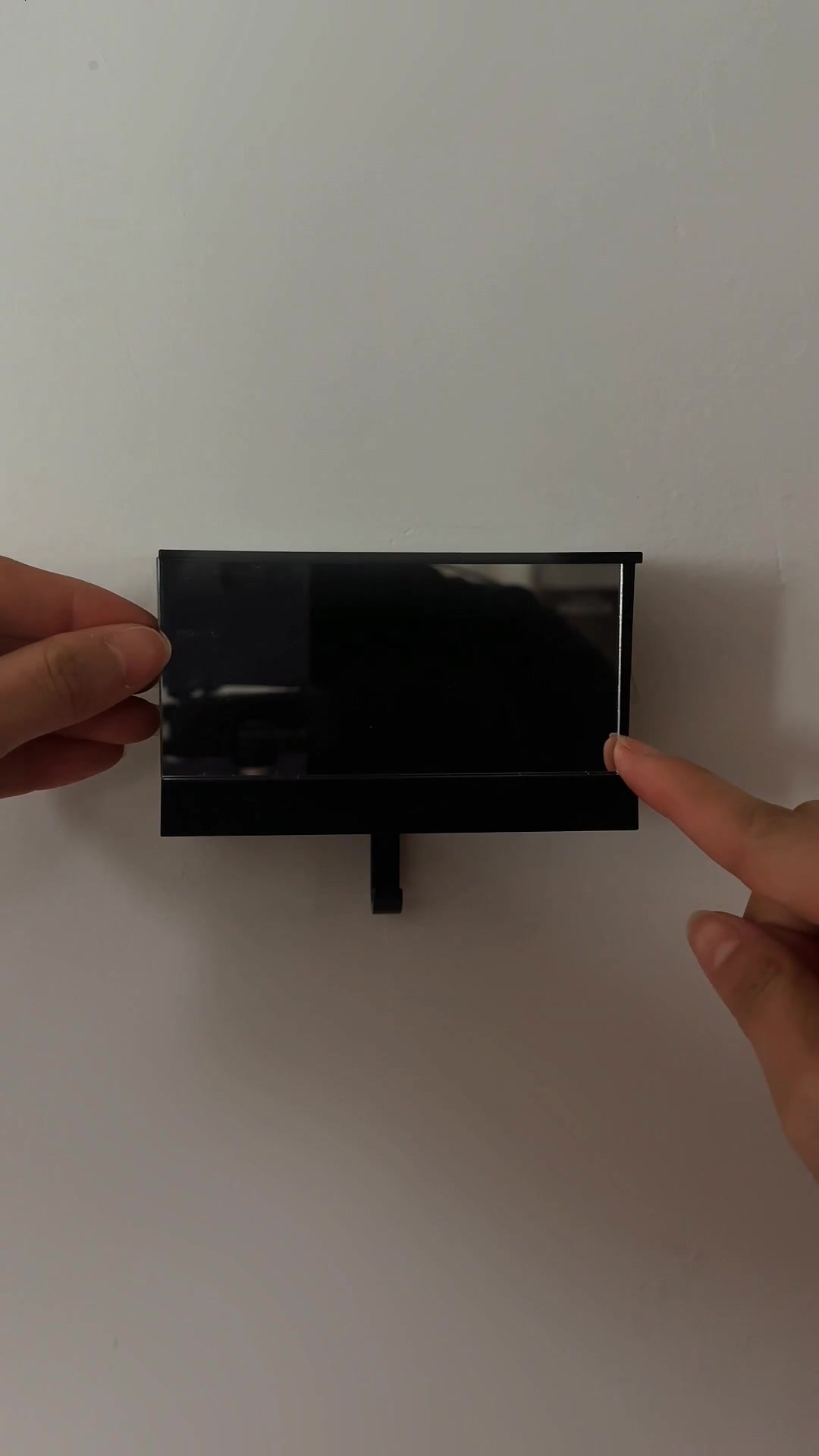 Temu - A sleek wall-mounted key holder with immersive... | Facebook