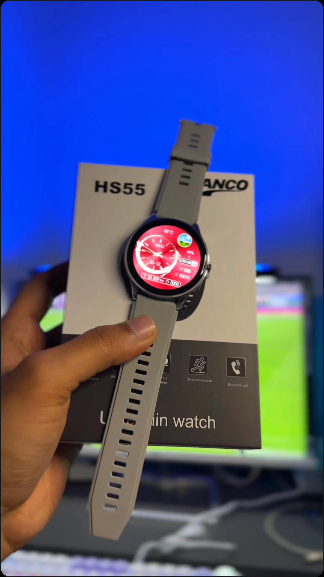 Midrange এর সেরা Smartwatch !!!!! 🔥 কাগজের মত পাতলা ঘড়ি — ANCO HS55 ...