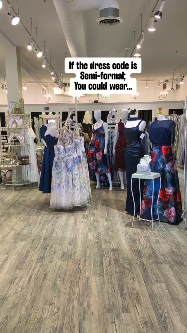semi formal dresses in store Long dress energy, shorter hemline., These colourful semi-formal prove you do not need a floor-length gown to make an entrance. Short, tea-length, polished, and just a little more f fc:Color:Beachy Beige