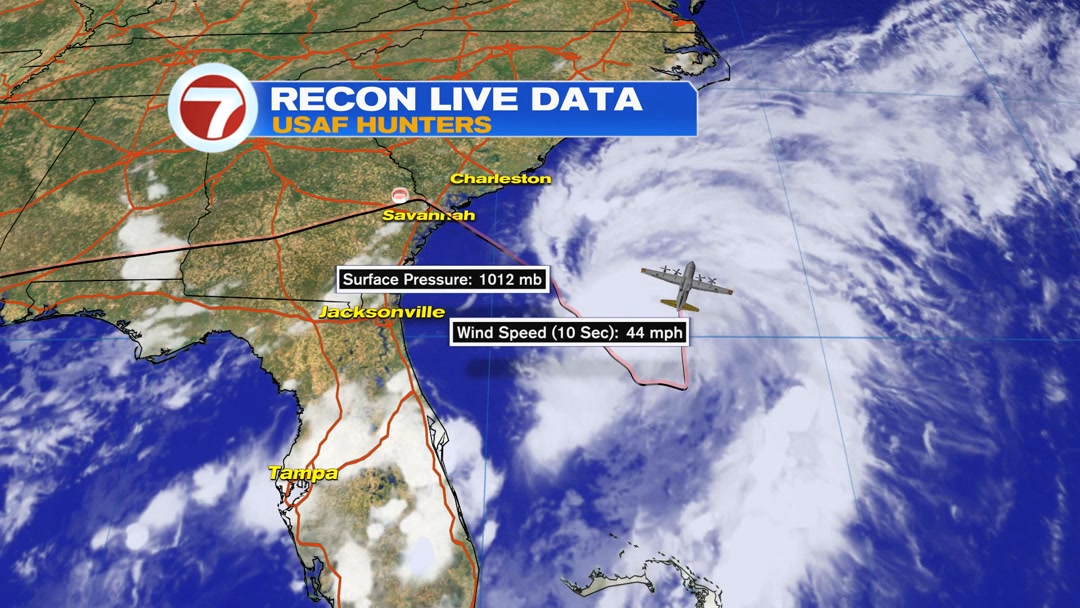 USAF Hurricane Hunters are investigating an area of low pressure just ...