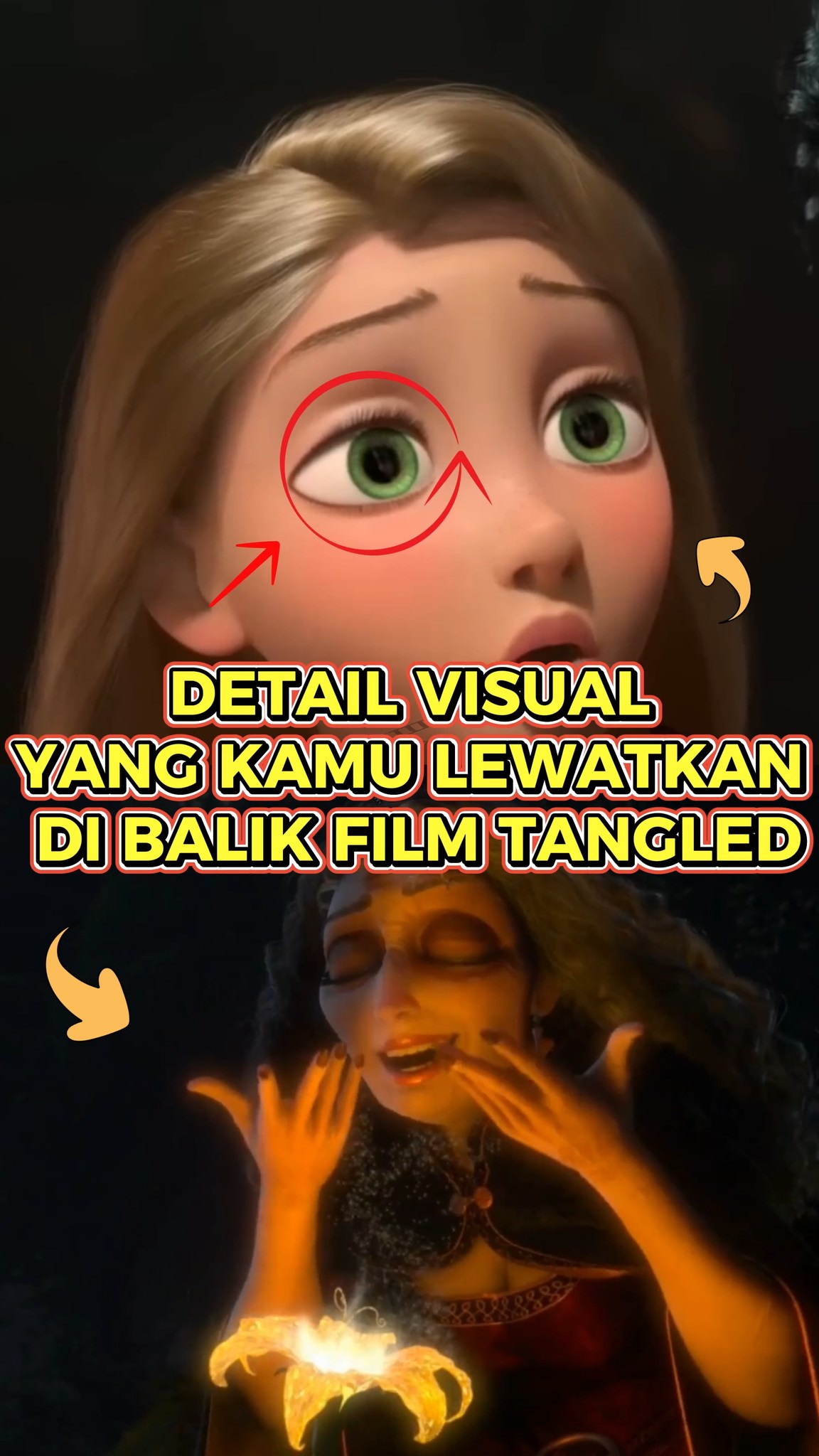Detail visual tergila di film rapunzel #rapunzel #disney #tangled ...
