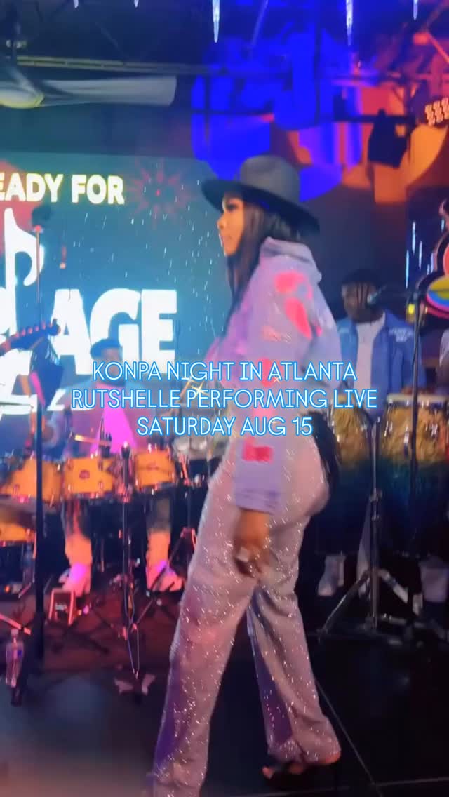 Rutshelle Guillaume LIVE with her band. Atlanta • August 15