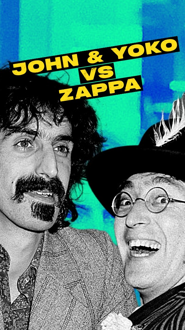 A discussion with Frank Zappa about a past performance with Yoko