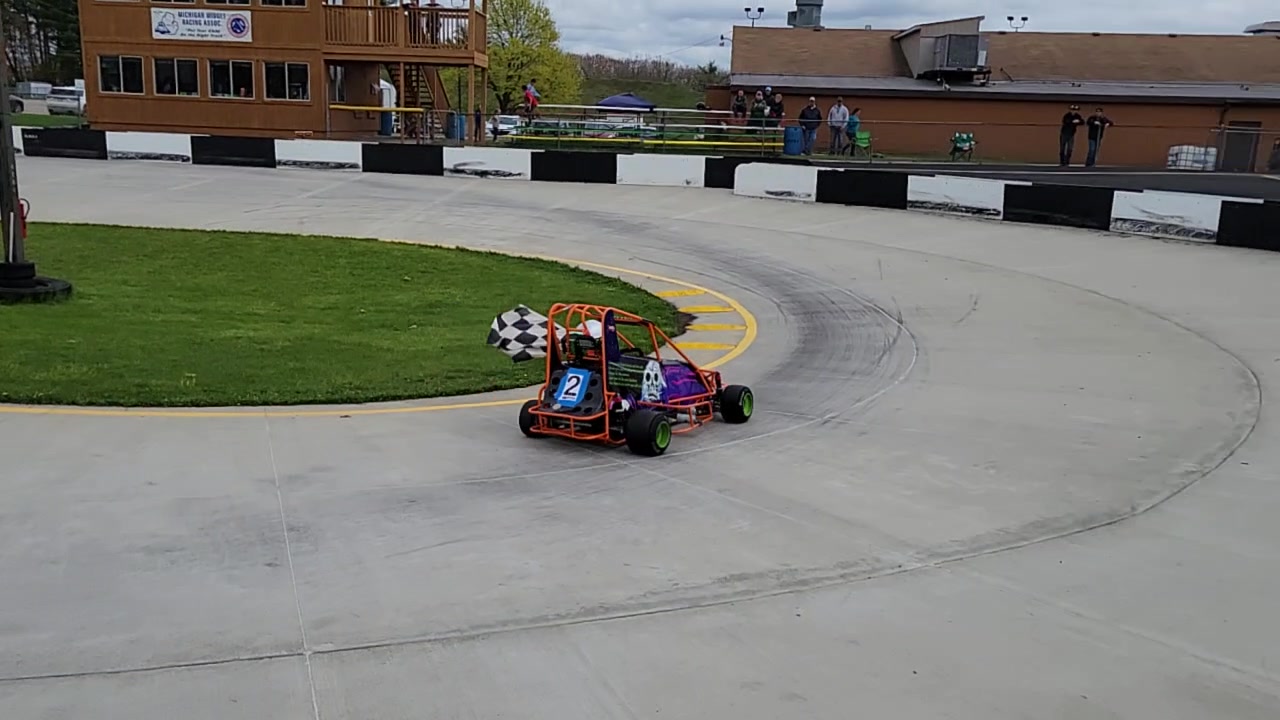 BRE - Great job to Alex Hess!! Congrats! 🧹 🏁 #brepowered