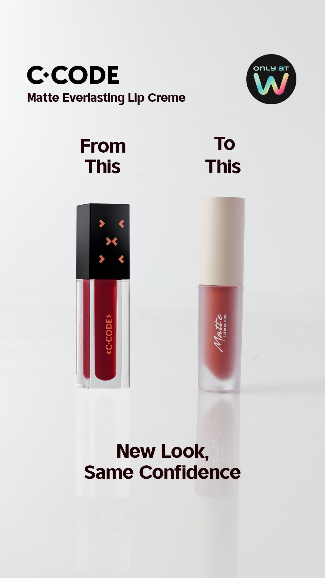 The Matte Everlasting Lip Creme: New look, same power move. , ⏰Up to 16 hours of everlasting wear , 💄Micro-fine pigments for full color in a single swipe, 💋Quick-drying, air-light texture that never
