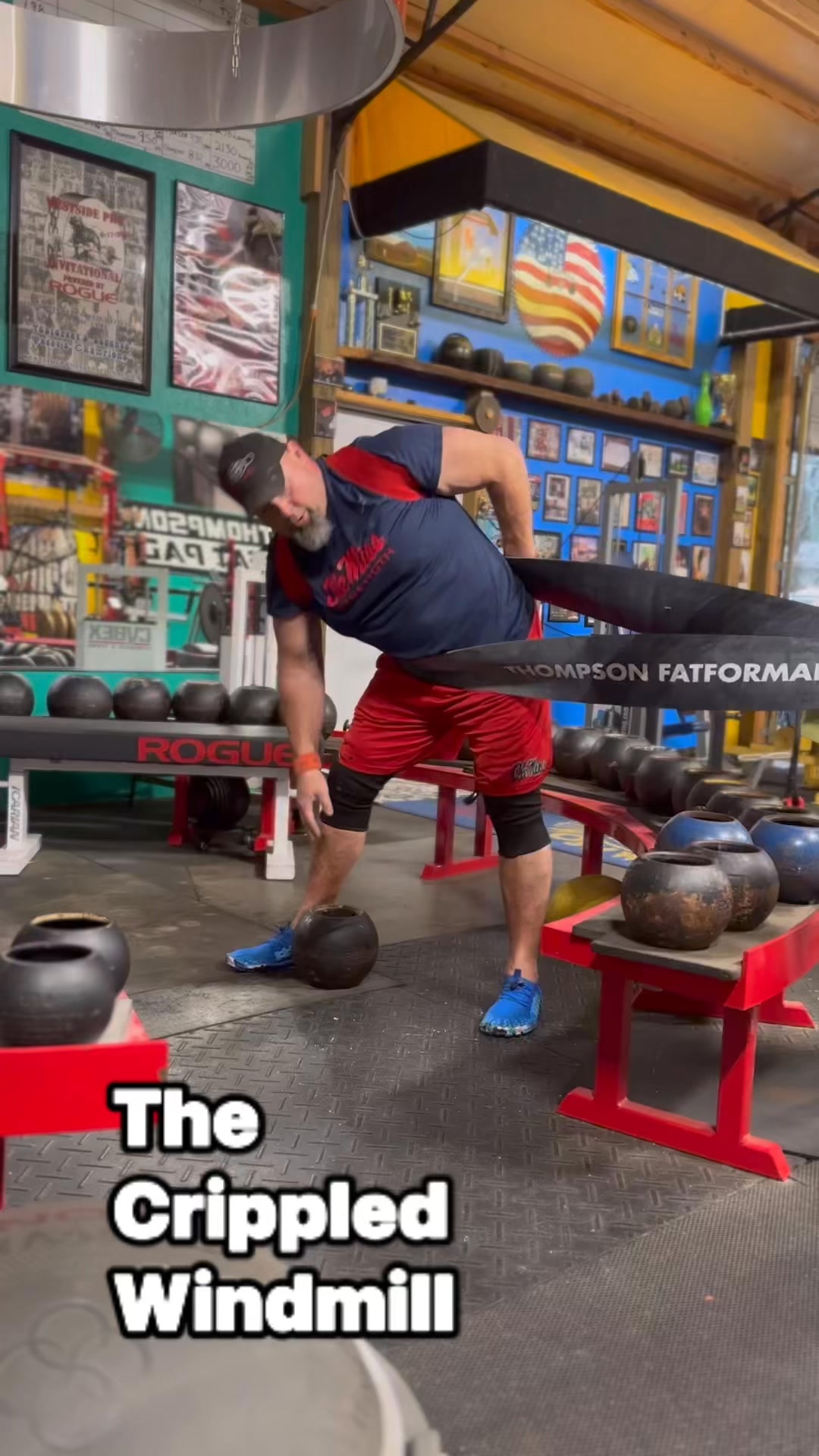 Kettlebell Windmills use to be a twice a week drill at the old Compound ...