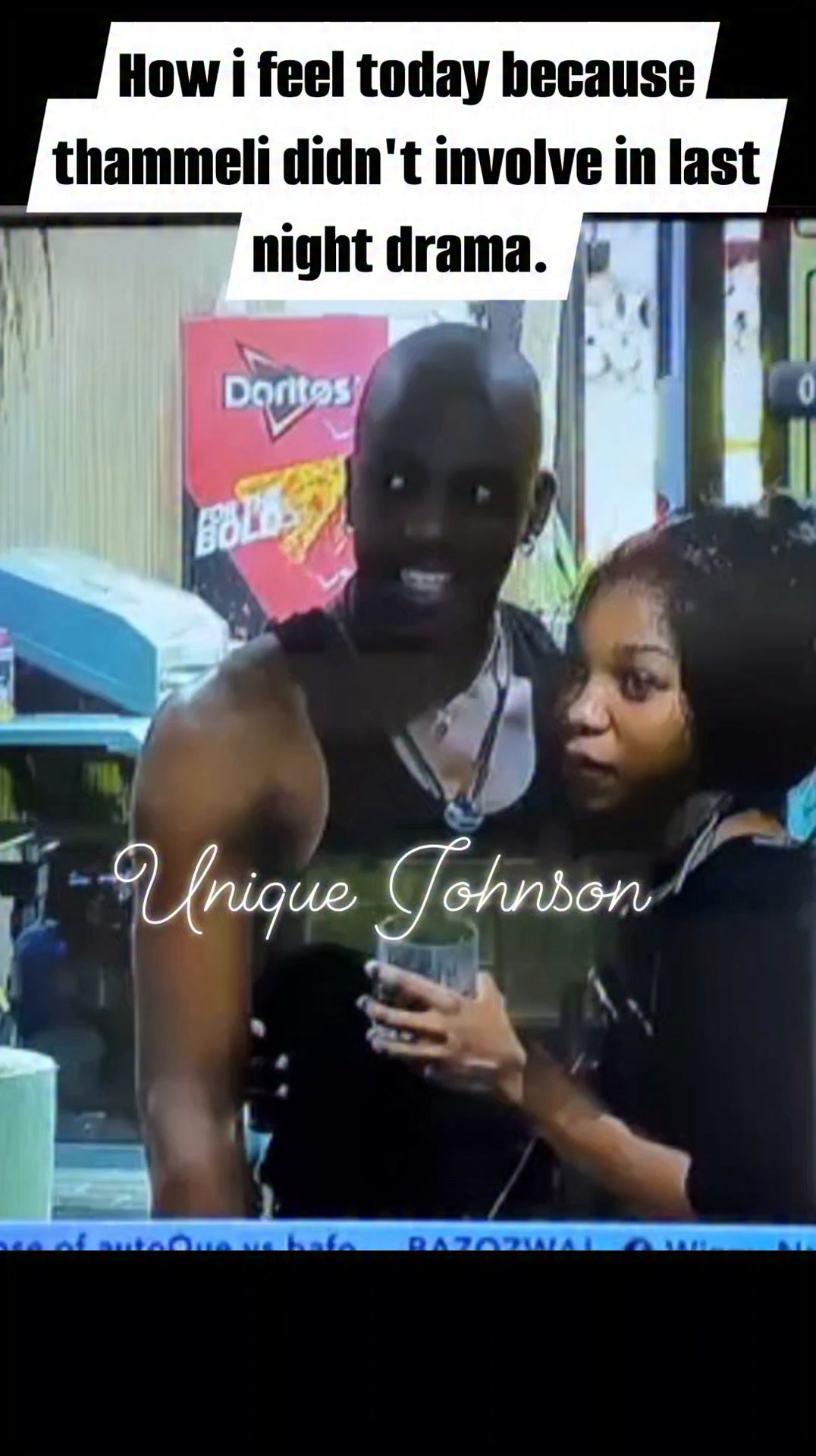They just cuddle each other and slept peacefully. 💋💋🥰🥰🥰 #BBMzansi # ...