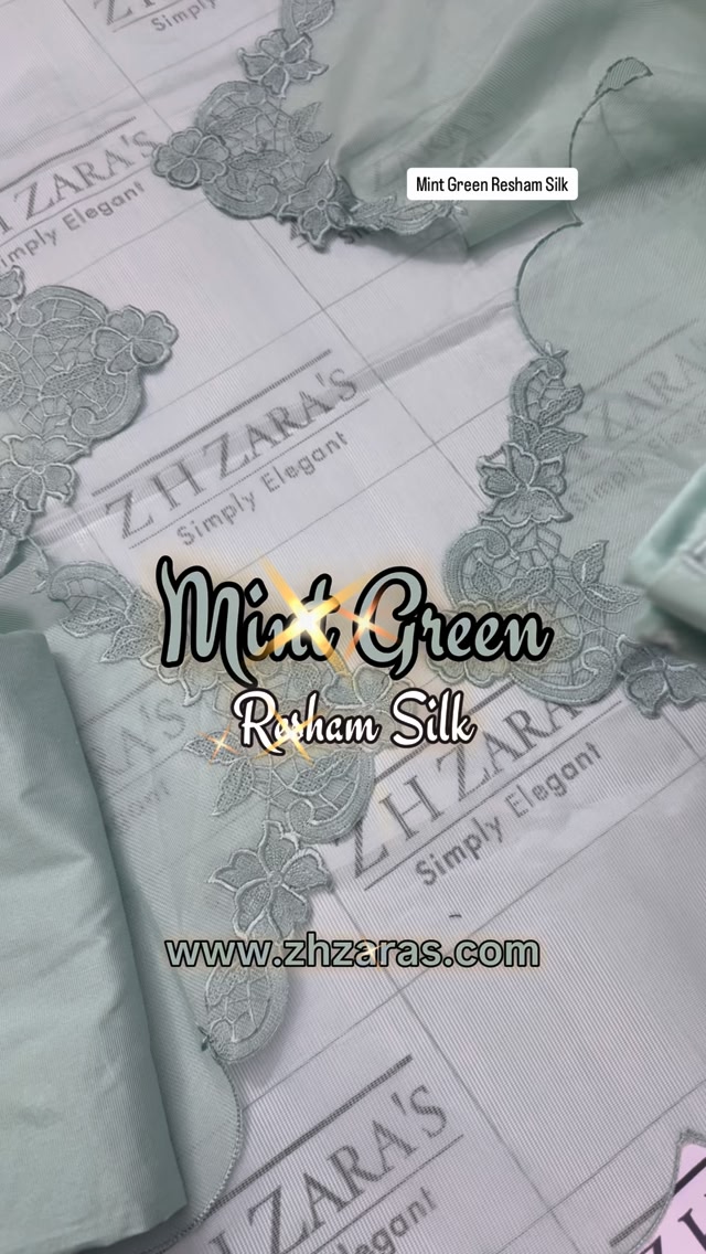 Resham Silk Elegance Crafted in luxurious Resham Silk with premium ...