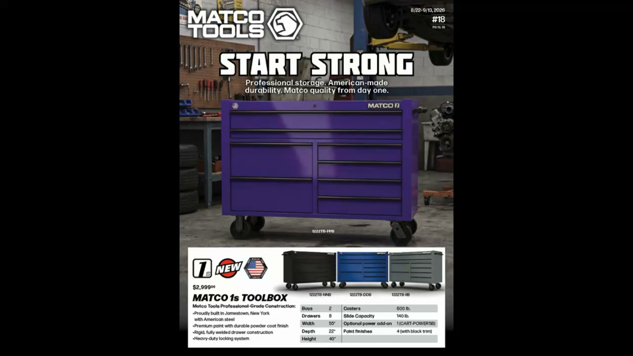 Ben Saiz Authorized Matco Tools Distributor
