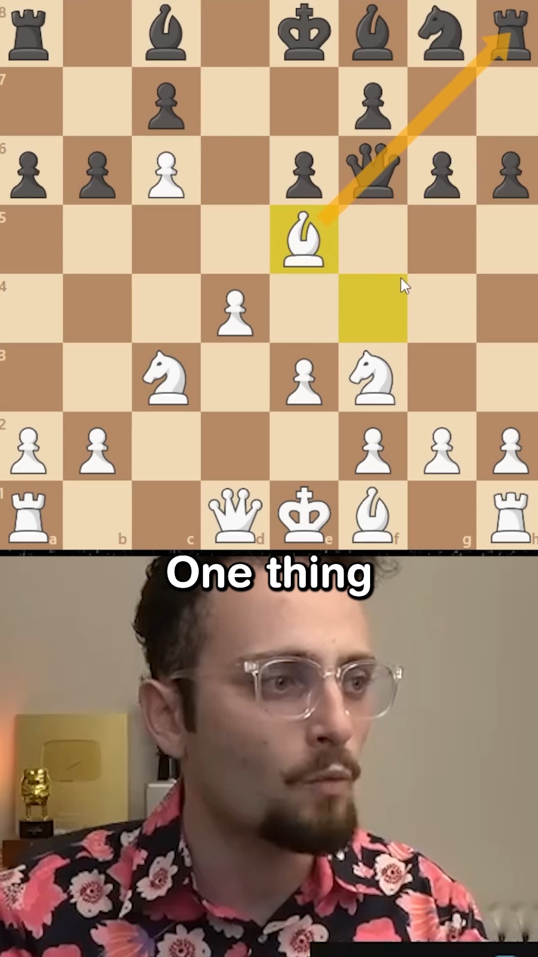 The Bots Don't Do This Often #chess #gothamchess #chessmaster #chessbot ...