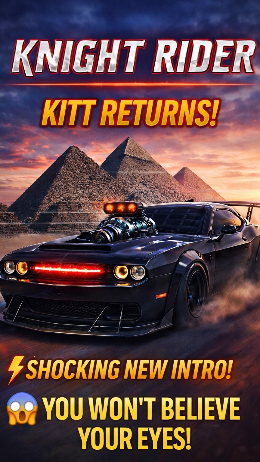 “New Knight Rider Movie Trailer – Michael Knight & KITT Are Back!”2026 ...