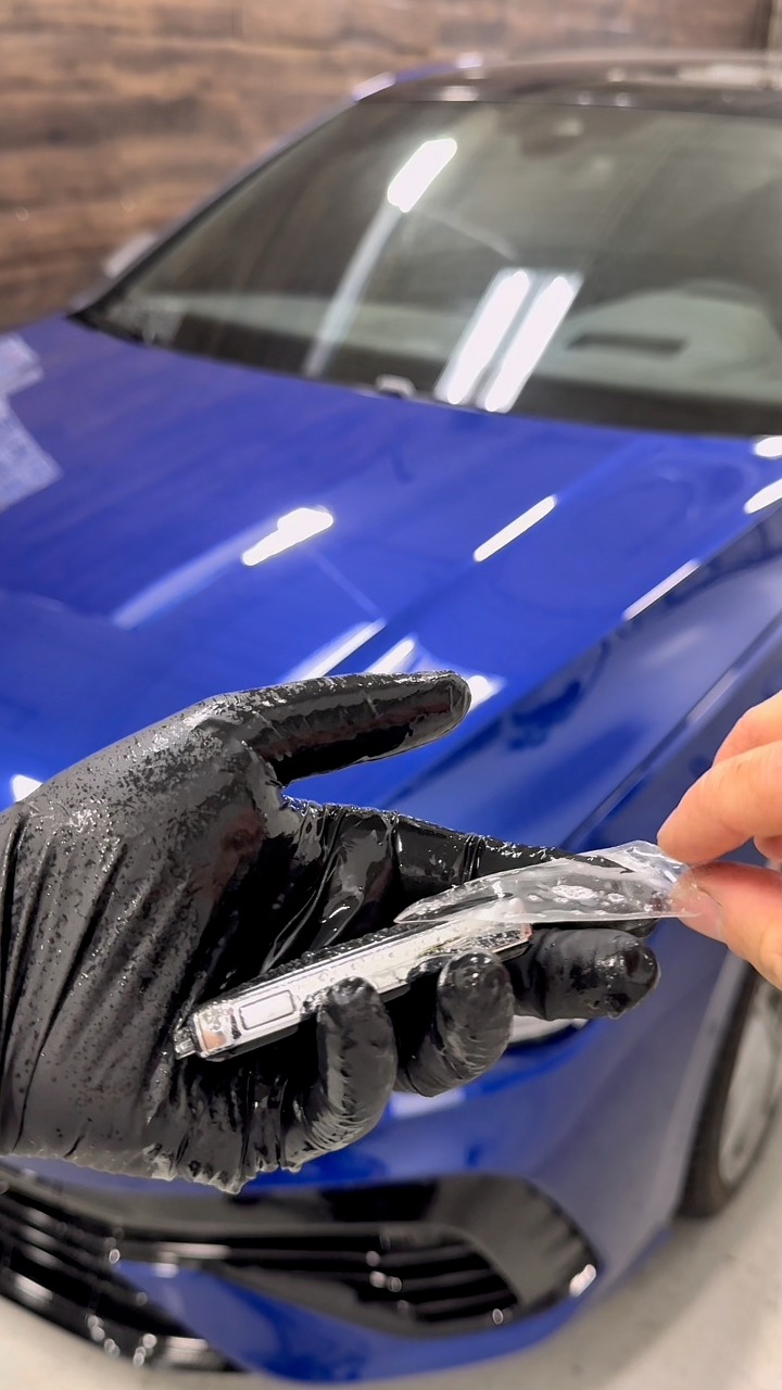 POV Protecting Golf R key with PPF Installation, now worry free and ...