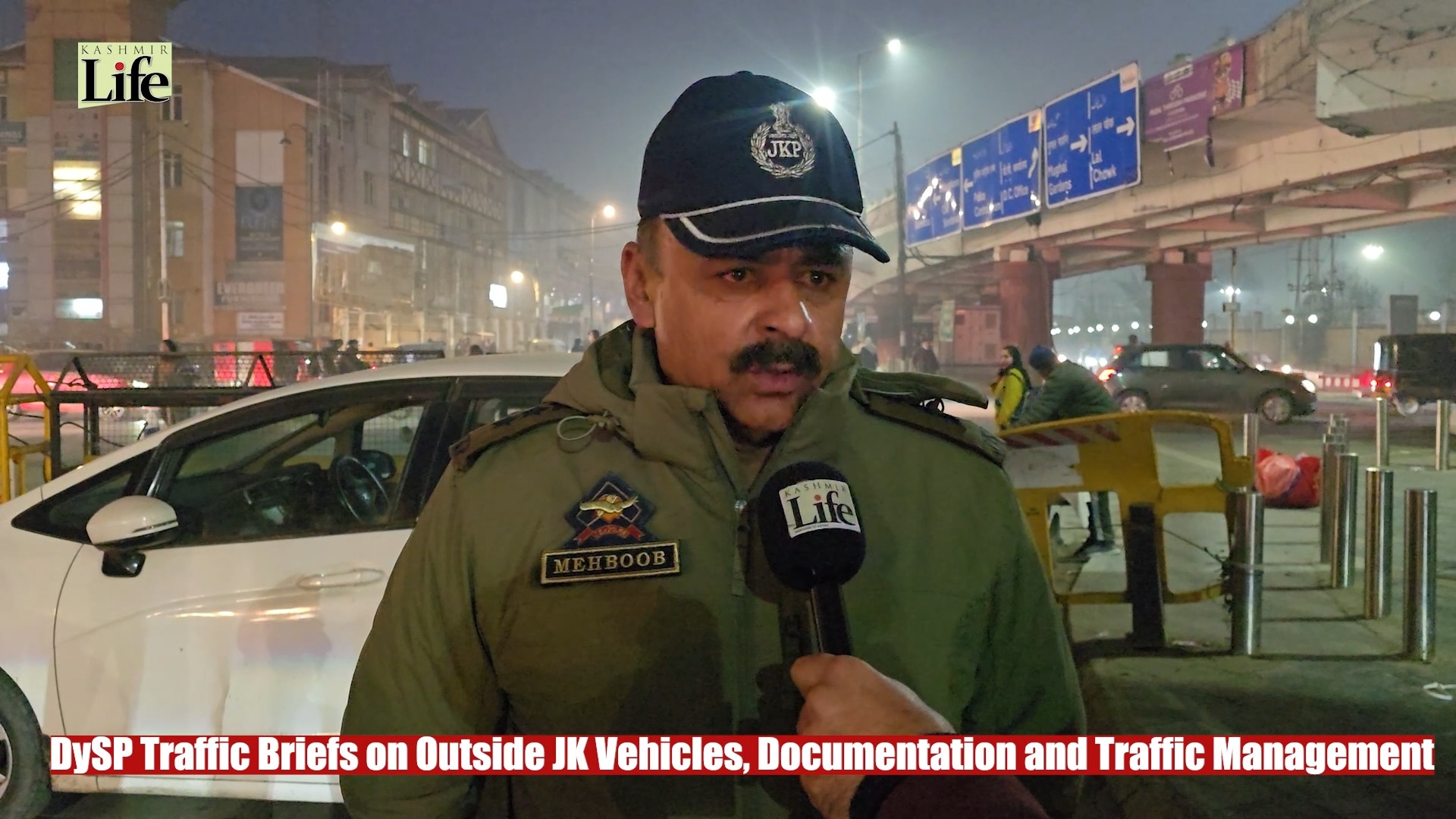 DySP Traffic Briefs on Outside JK Vehicles, Documentation and Traffic ...