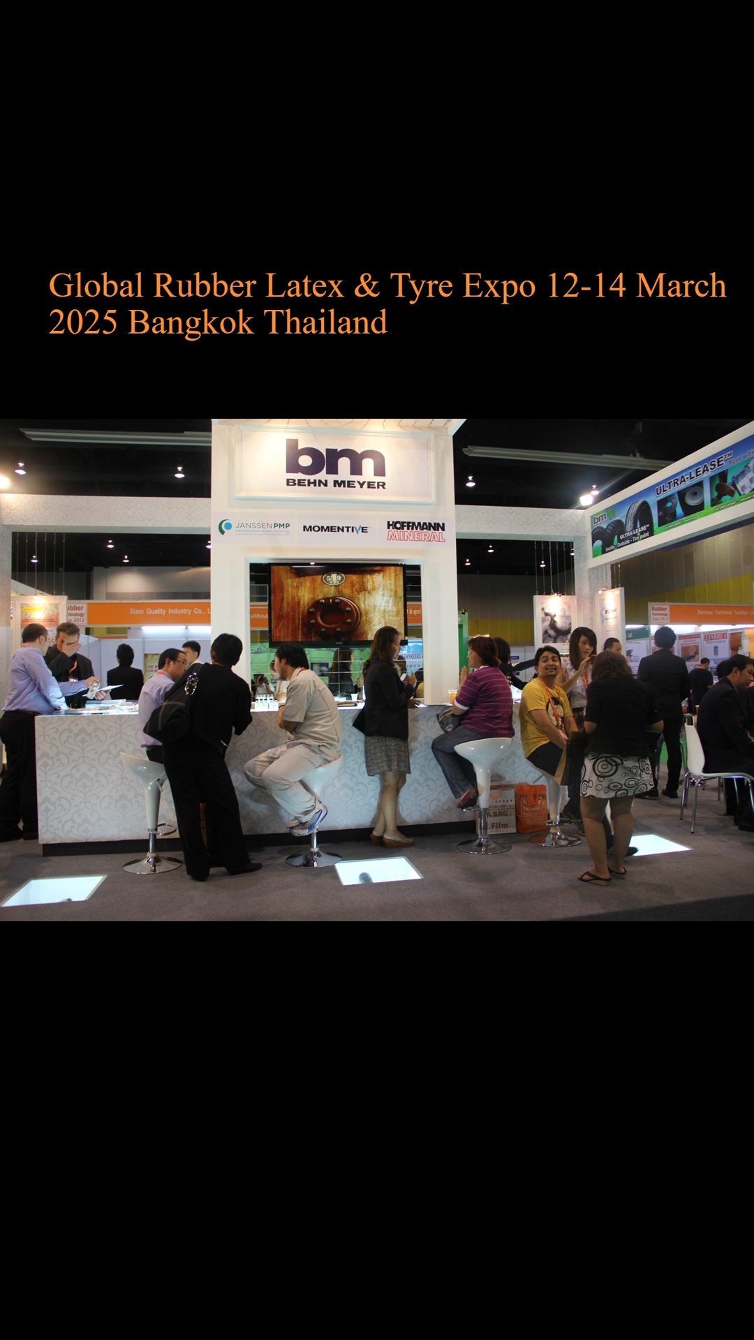 Global Rubber, Latex & Tyre Expo 20025 (GRTE EXPO 2025) Bangkok ...